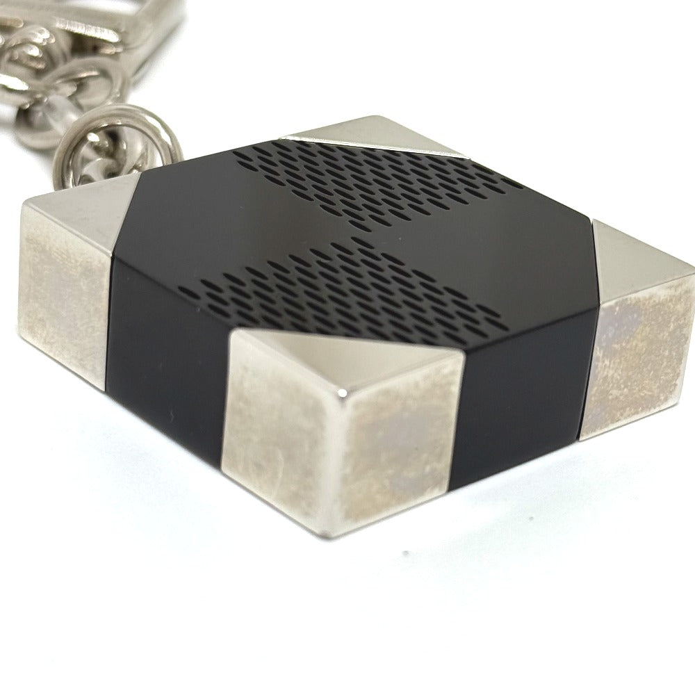 LOUIS VUITTON M66356 ポルト・クレ_ダミエ・エベヌ キーホルダー キーチャーム バッグチャーム プラスチック レディース ブラック
