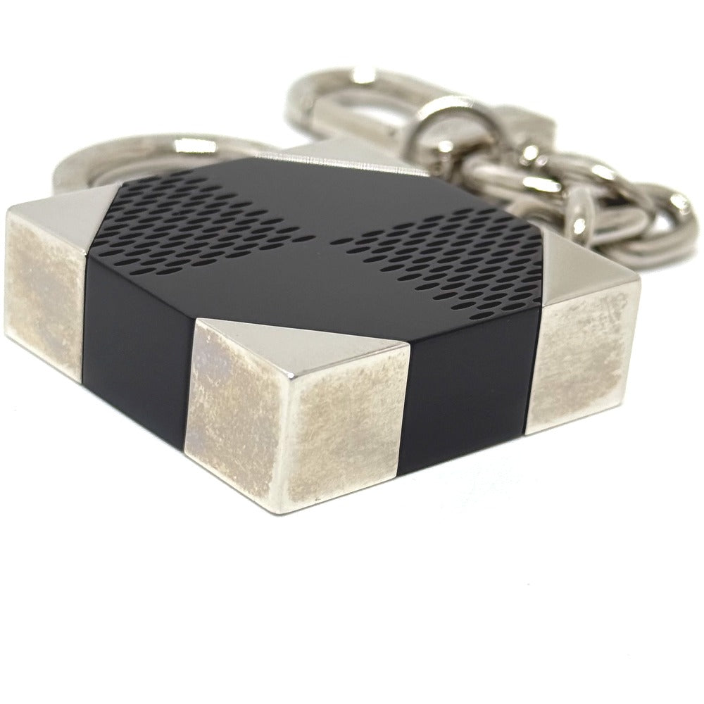 LOUIS VUITTON M66356 ポルト・クレ_ダミエ・エベヌ キーホルダー キーチャーム バッグチャーム プラスチック レディース ブラック
