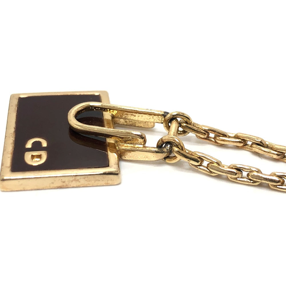 Dior 鞄 モチーフ チェーン ネックレス GP レディース ゴールド