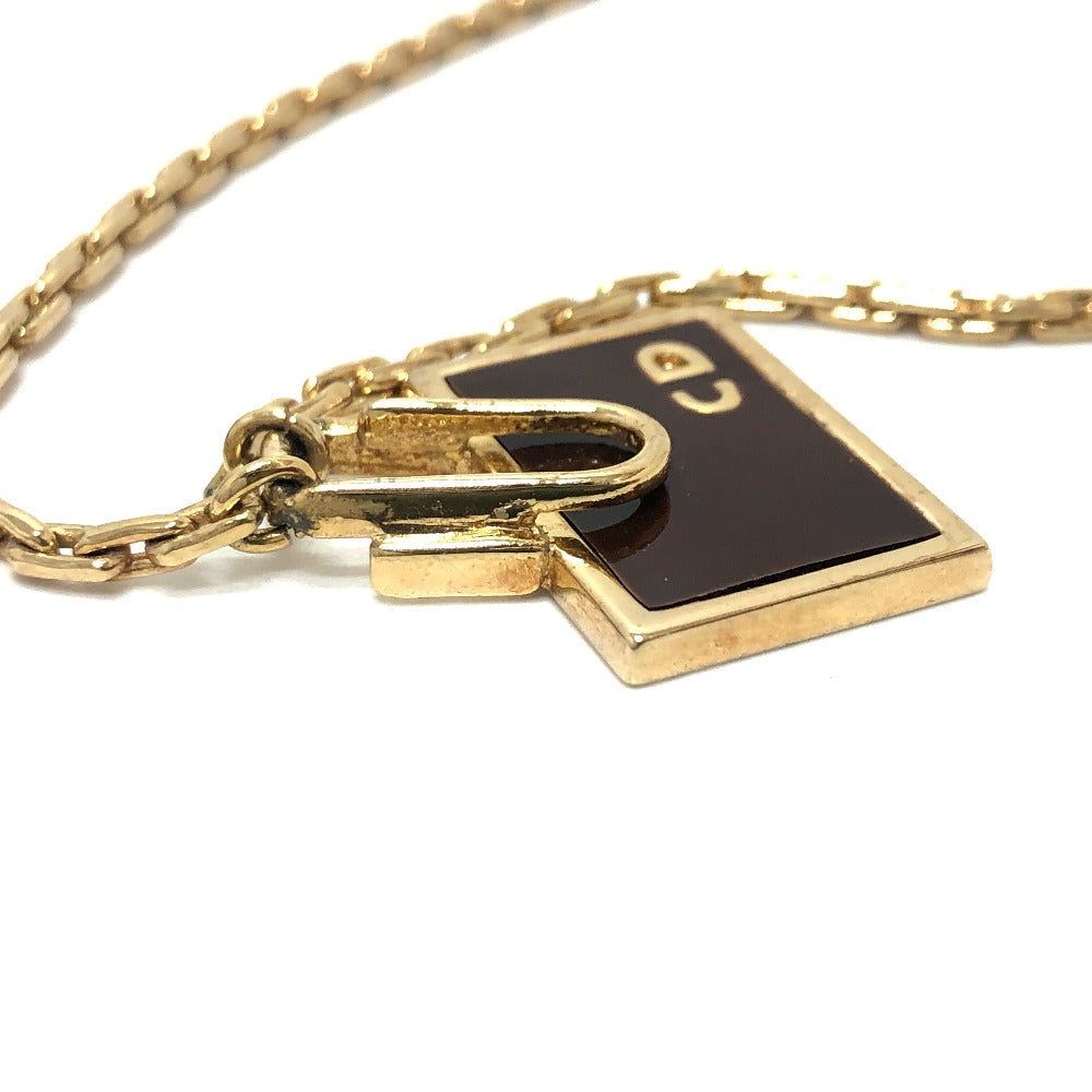 Dior 鞄 モチーフ チェーン ネックレス GP レディース ゴールド