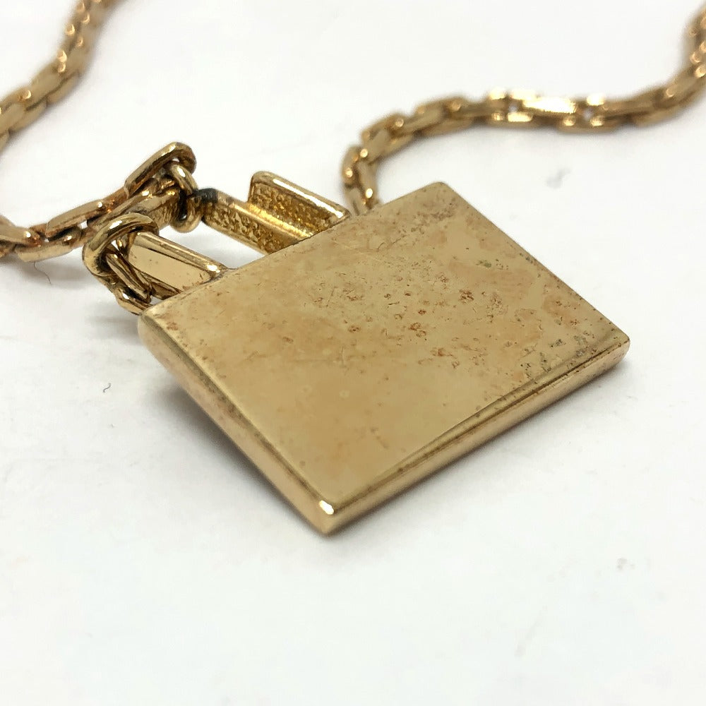 Dior 鞄 モチーフ チェーン ネックレス GP レディース ゴールド