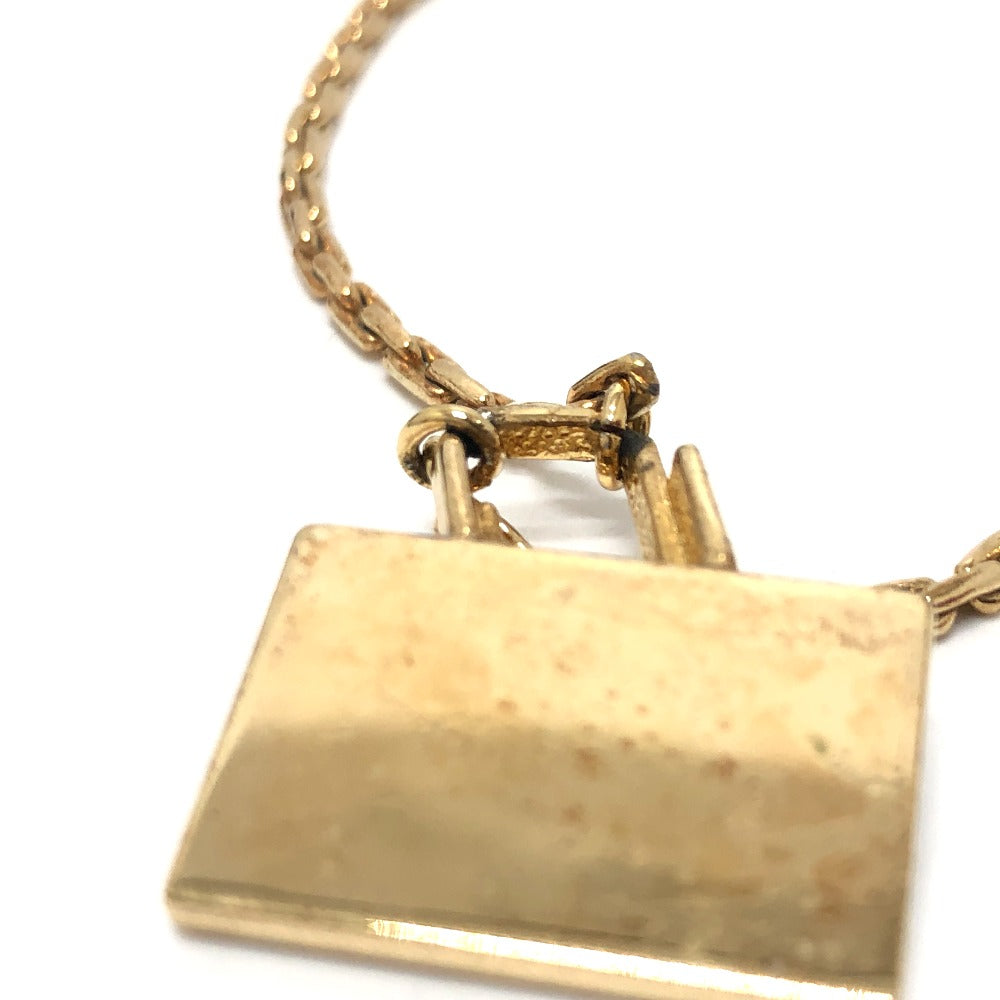 Dior 鞄 モチーフ チェーン ネックレス GP レディース ゴールド