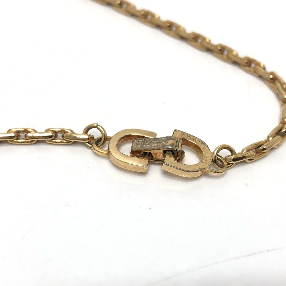 Dior 鞄 モチーフ チェーン ネックレス GP レディース ゴールド