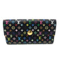LOUIS VUITTON M93747 ポルトフォイユ サラ 財布 ウォレット フラップ 長財布 モノグラムマルチカラーキャンバス レディース ブラック