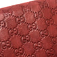 GUCCI 212109 GG シマライン 財布 ウォレット フラップ 長財布 シマレザー レディース レッド