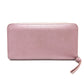 LOUIS VUITTON M69812 ジッピー ロックミー 財布 ラウンド ファスナー ロングウォレット 長財布 レザー レディース メタリックピンク