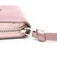 LOUIS VUITTON M69812 ジッピー ロックミー 財布 ラウンド ファスナー ロングウォレット 長財布 レザー レディース メタリックピンク