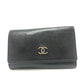 CHANEL ブリリアント ココマーク 6連 鍵 キーケース ソフトキャビアスキン レディース ブラック
