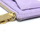 Dior S0965ONMJ Lady Dior Cosmos Zip Card Case/Coin Case Leather Women's Purple