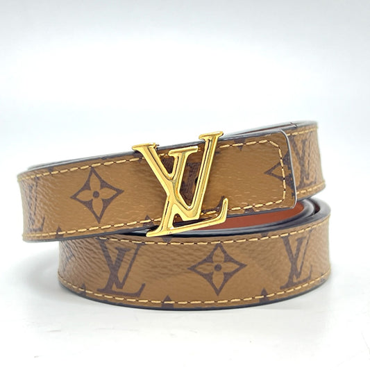 LOUIS VUITTON M0440 ベルト･LV アイコニック 20MM リバーシブル ズボン用ベルト ベルト モノグラムキャンバス レディース ブラウン