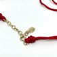 Dior Rabbit Motif Necklace Choker Metal Women's Gold