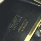 Roberta di Camerino Women's Velvet/Leather Bi-fold Wallet with Clasp and Logo, Multicolor