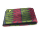 Roberta di Camerino Women's Velvet/Leather Bi-fold Wallet with Clasp and Logo, Multicolor