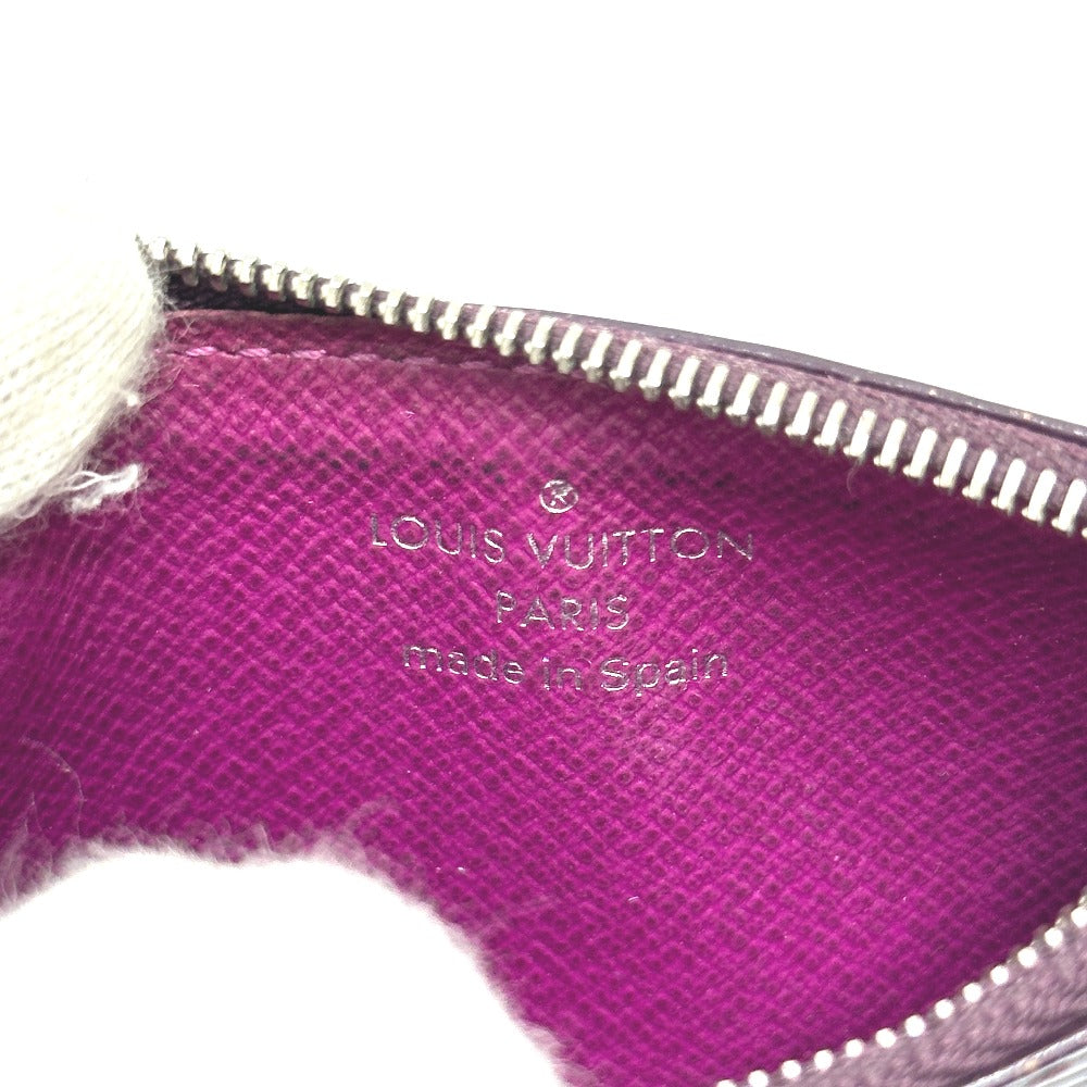 LOUIS VUITTON M6380K Pochette Cle, Key Case with Chain, Coin Case, Epi Leather, Women's, Cassis