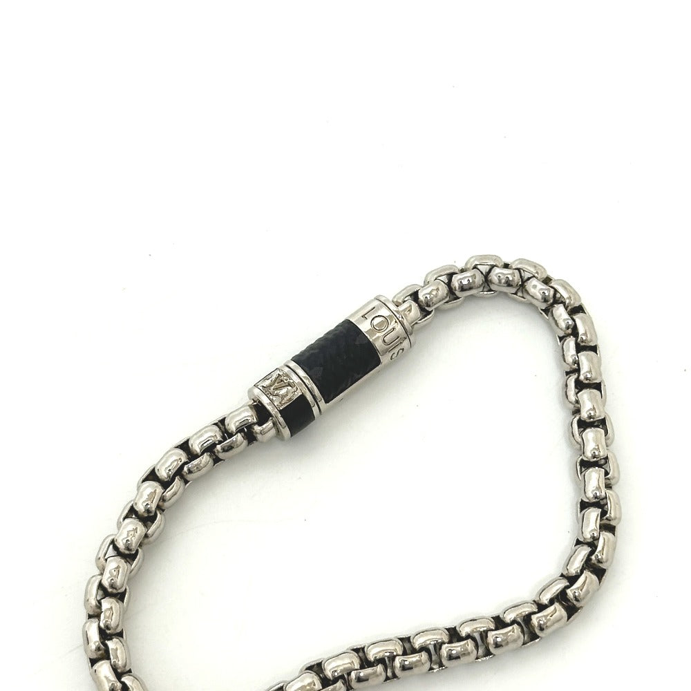 LOUIS VUITTON M63107 ブレスレット・チェーン モノグラム･エクリプス アクセサリー ブレスレット メタル メンズ シルバー