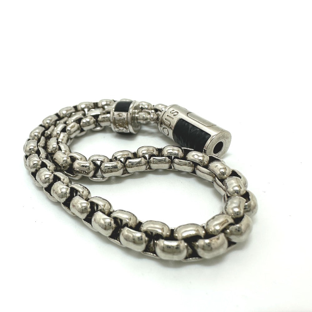 LOUIS VUITTON M63107 ブレスレット・チェーン モノグラム･エクリプス アクセサリー ブレスレット メタル メンズ シルバー