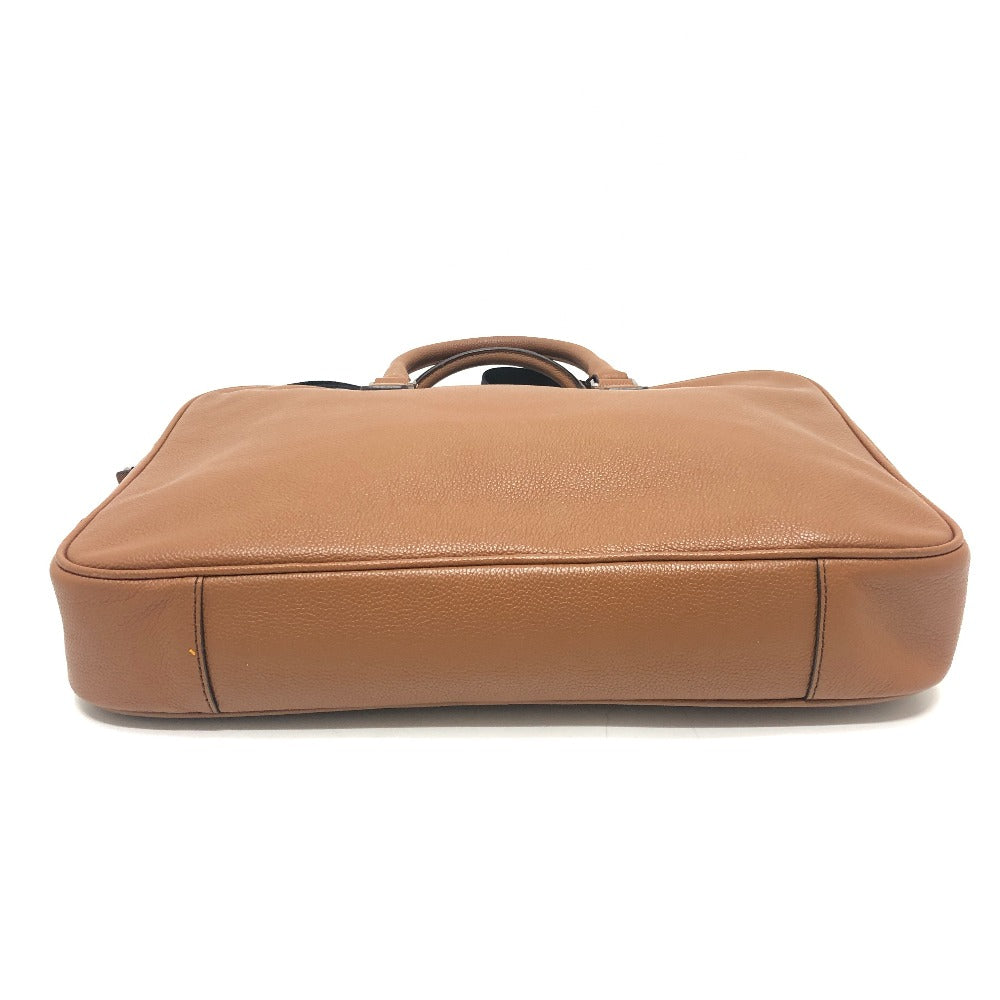 Michael Kors Logo 2-Way Briefcase, Document Bag, Business Bag, Leather, Men's, Brown