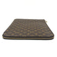 LOUIS VUITTON M53456 Poche Document Bag, L-shaped zipper clutch bag, unisex, brown