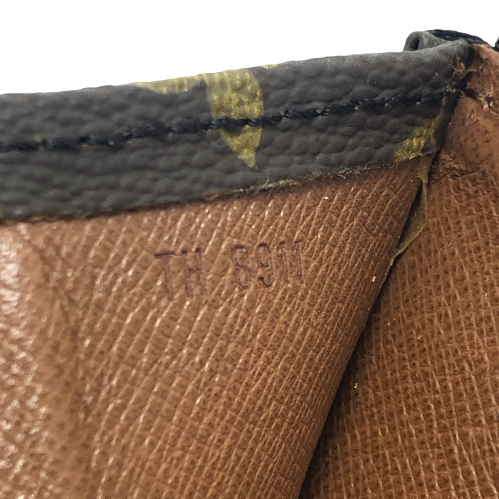 LOUIS VUITTON M53456 Poche Document Bag, L-shaped zipper clutch bag, unisex, brown