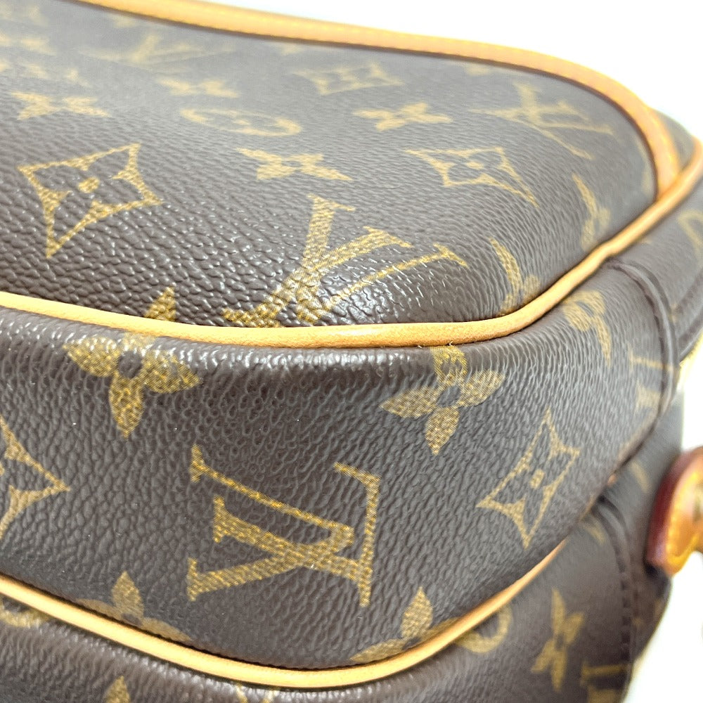 LOUIS VUITTON M45254 リポーターPM カバン バッグ 斜め掛け ショルダーバッグ モノグラムキャンバス レディース ブラウン