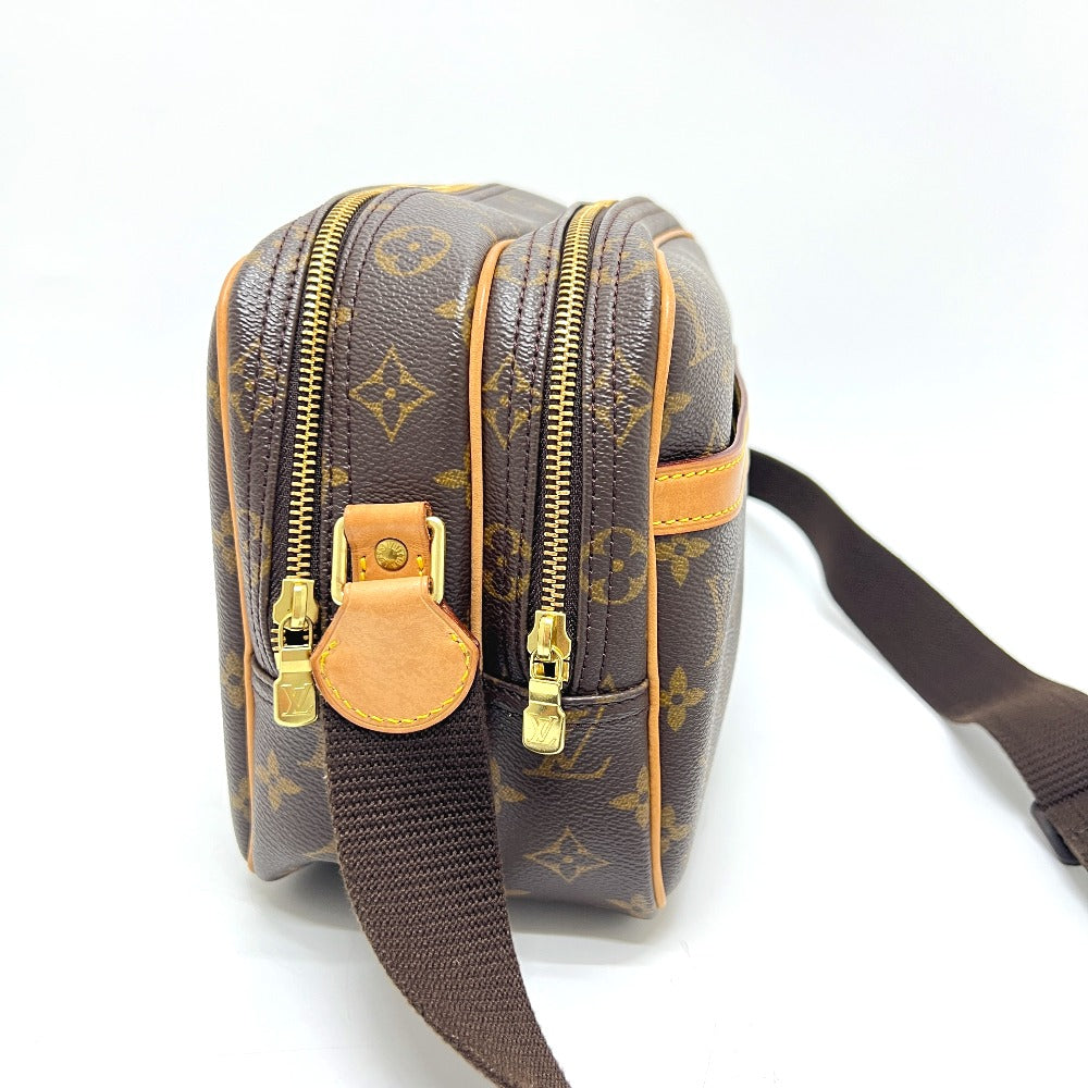LOUIS VUITTON M45254 リポーターPM カバン バッグ 斜め掛け ショルダーバッグ モノグラムキャンバス レディース ブラウン