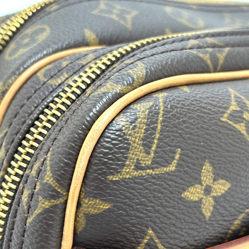 LOUIS VUITTON M45254 リポーターPM カバン バッグ 斜め掛け ショルダーバッグ モノグラムキャンバス レディース ブラウン