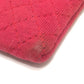 CHANEL Coco Mark Matelasse Chain Miniature Pouch Shoulder Bag Jersey Women's Red