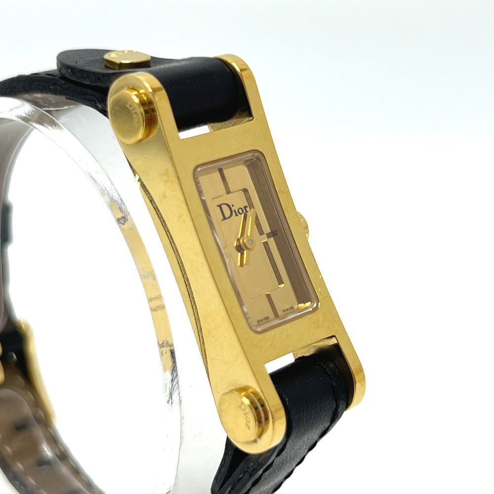 Dior D104-150 Dior 66 Quartz Watch, Stainless Steel, Women's, Gold