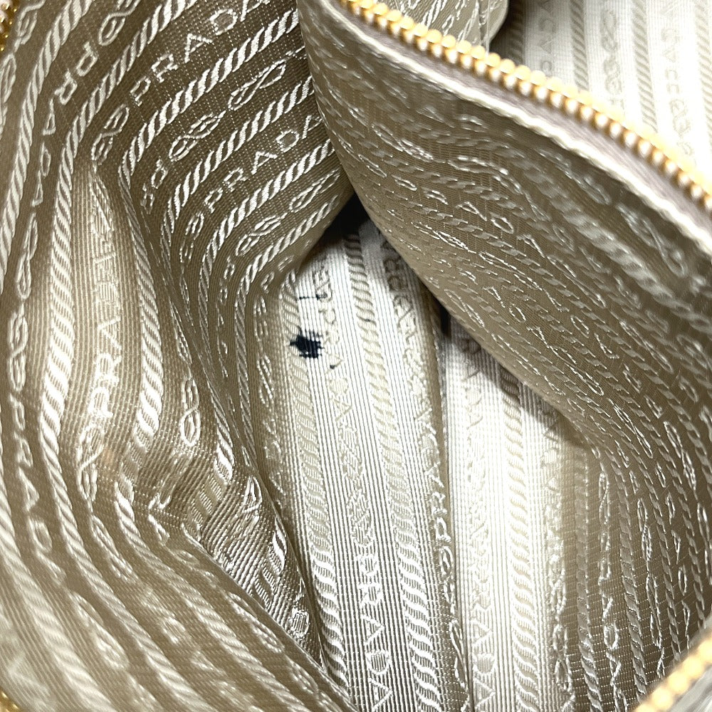 PRADA BN1872 ロゴ カナパ カバン バッグ ハンドバッグ 大容量 トートバッグ レザー レディース ブルー