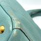 PRADA BN1872 ロゴ カナパ カバン バッグ ハンドバッグ 大容量 トートバッグ レザー レディース ブルー