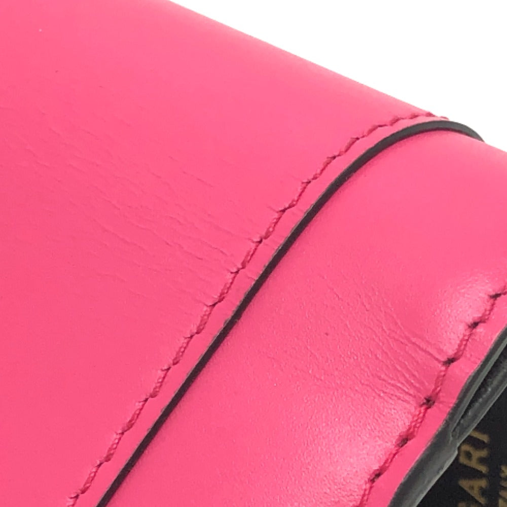 BVLGARI 288858 Serpenti Wallet, Mini Wallet, Tri-fold Wallet, Leather, Women's, Pink