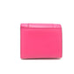 BVLGARI 288858 Serpenti Wallet, Mini Wallet, Tri-fold Wallet, Leather, Women's, Pink