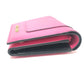 BVLGARI 288858 Serpenti Wallet, Mini Wallet, Tri-fold Wallet, Leather, Women's, Pink