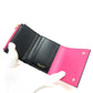 BVLGARI 288858 Serpenti Wallet, Mini Wallet, Tri-fold Wallet, Leather, Women's, Pink