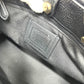 COACH C2004 Dempsey Carryall with Patch Tote Bag, 2-Way Bag, Handbag, Leather, Women's, Black