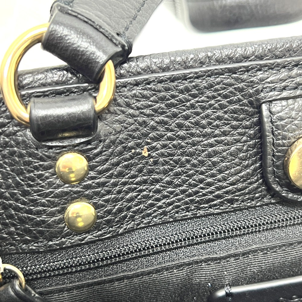 COACH C2004 Dempsey Carryall with Patch Tote Bag, 2-Way Bag, Handbag, Leather, Women's, Black