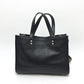 COACH C2004 Dempsey Carryall with Patch Tote Bag, 2-Way Bag, Handbag, Leather, Women's, Black