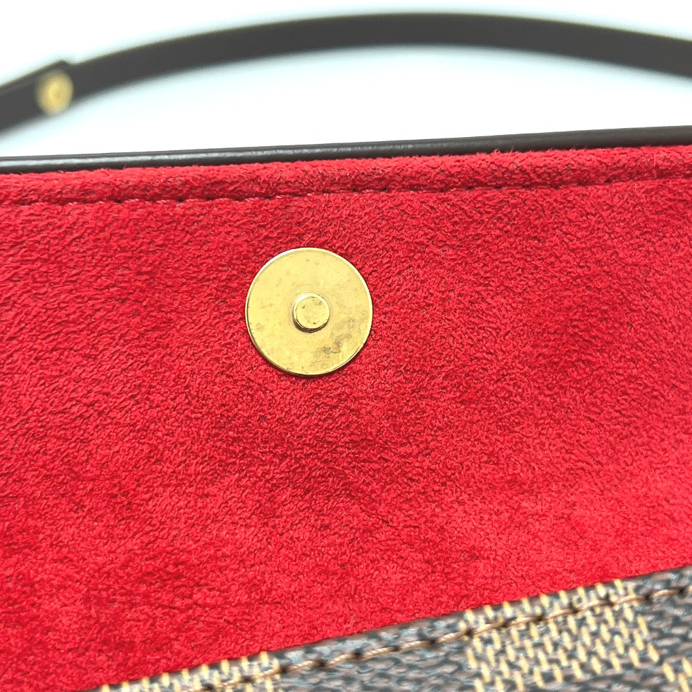 LOUIS VUITTON N51856 ポシェット フロランティーヌ SPOオーダー カバン バッグ ボディバッグ ウエストバッグ ダミエキャンバス レディース エベヌ ブラウン