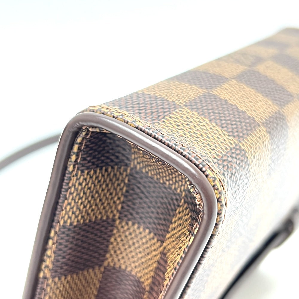 LOUIS VUITTON N51856 ポシェット フロランティーヌ SPOオーダー カバン バッグ ボディバッグ ウエストバッグ ダミエキャンバス レディース エベヌ ブラウン