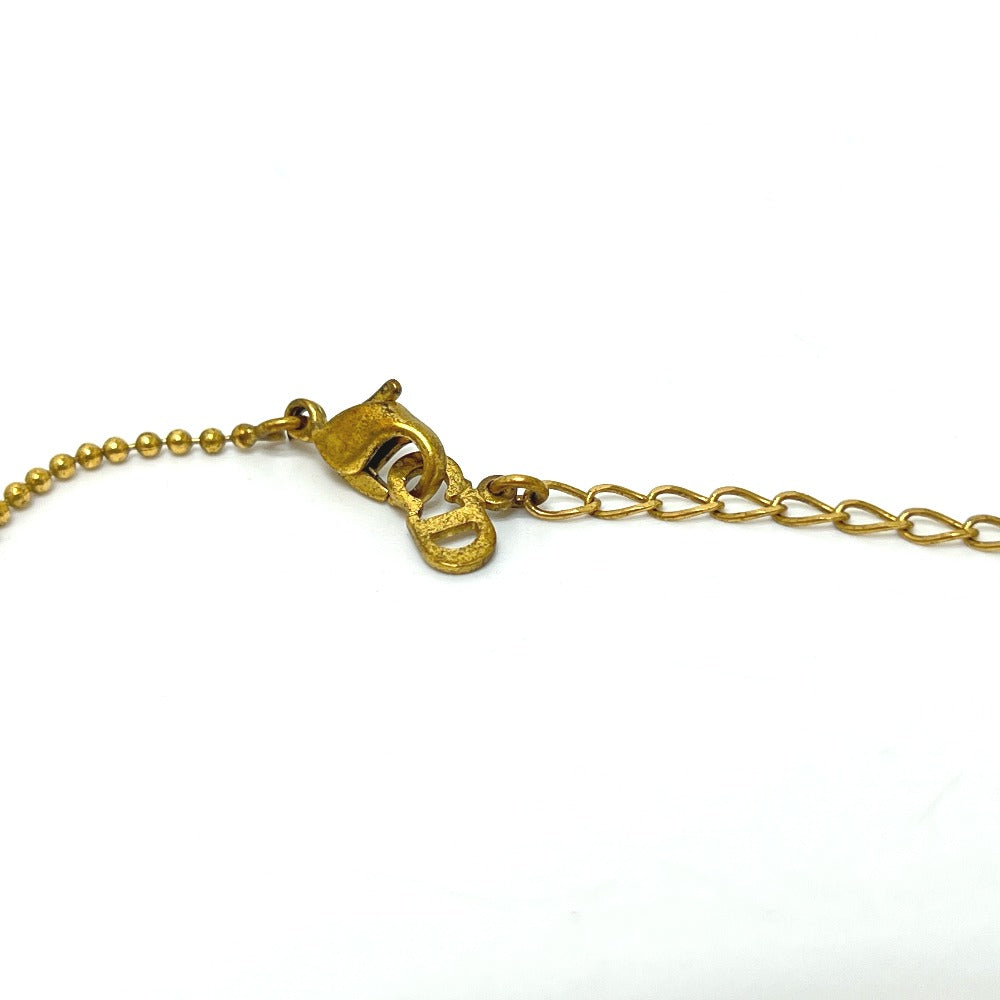 Christian Dior サークル スター チェーン アクセサリー ネックレス ゴールド レディース ゴールド