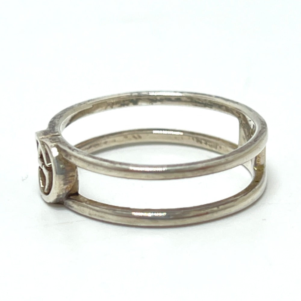 GUCCI Interlocking G Ring, SV925, Women's Silver