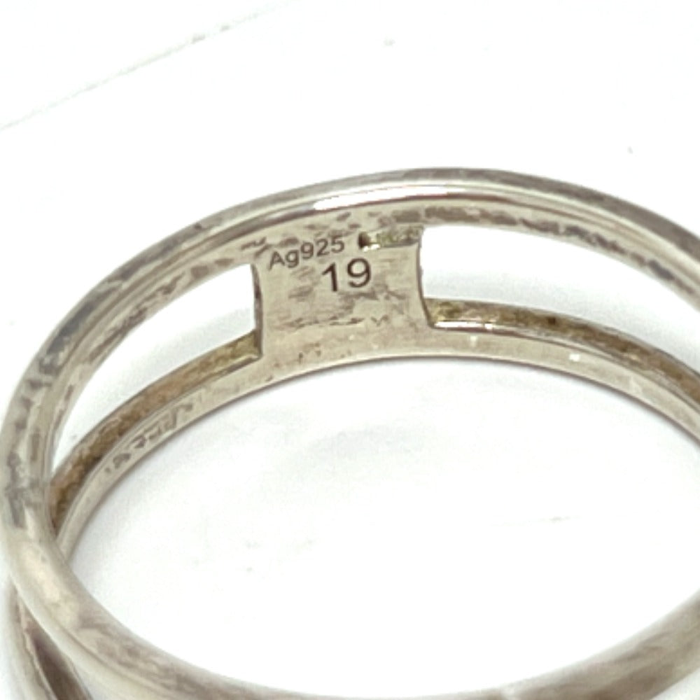 GUCCI Interlocking G Ring, SV925, Women's Silver
