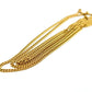 Dior Vintage Playing Card Chain Necklace, Strap, Metal, Women's, Gold
