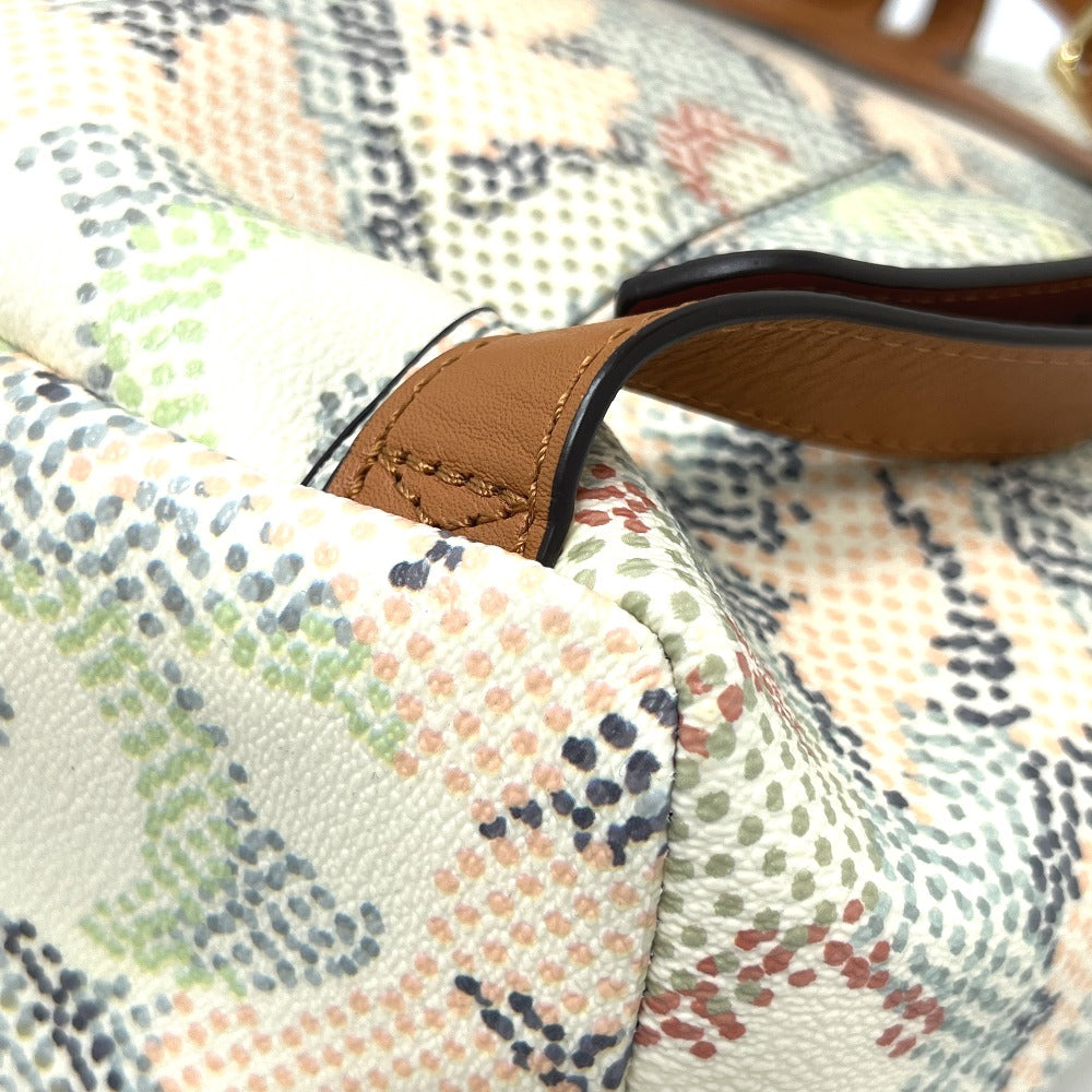 Tory Burch Dot Mosaic Daypack/Backpack/Rucksack in PVC/Leather, Multicolor