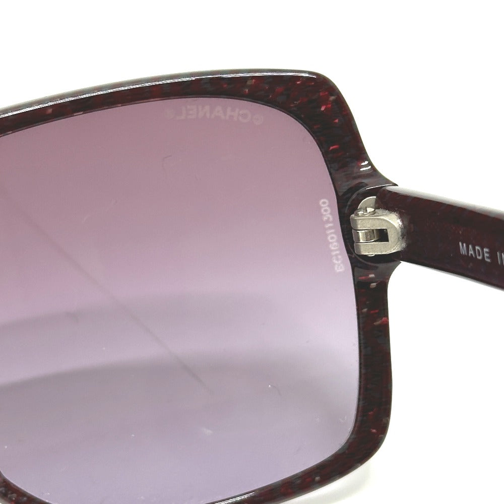 CHANEL 5267-A Coco Mark Eyeglasses Eyewear Sunglasses Plastic Women's Purple
