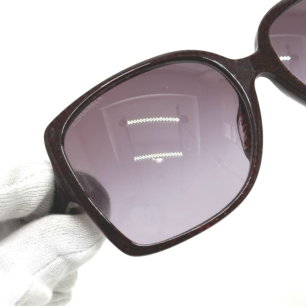 CHANEL 5267-A Coco Mark Eyeglasses Eyewear Sunglasses Plastic Women's Purple