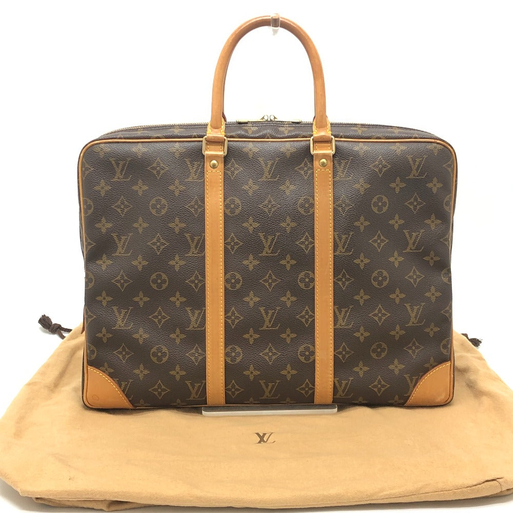 LOUIS VUITTON M53361 ポルトドキュマン ヴォワヤージュ カバン ブリーフケース 書類バッグ ビジネスバッグ モノグラムキャンバス レディース ブラウン