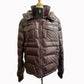 MONCLER FEDOR Women's Short Down Jacket in Nylon, Wine Red