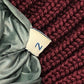 MONCLER FEDOR Women's Short Down Jacket in Nylon, Wine Red