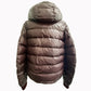 MONCLER FEDOR Women's Short Down Jacket in Nylon, Wine Red